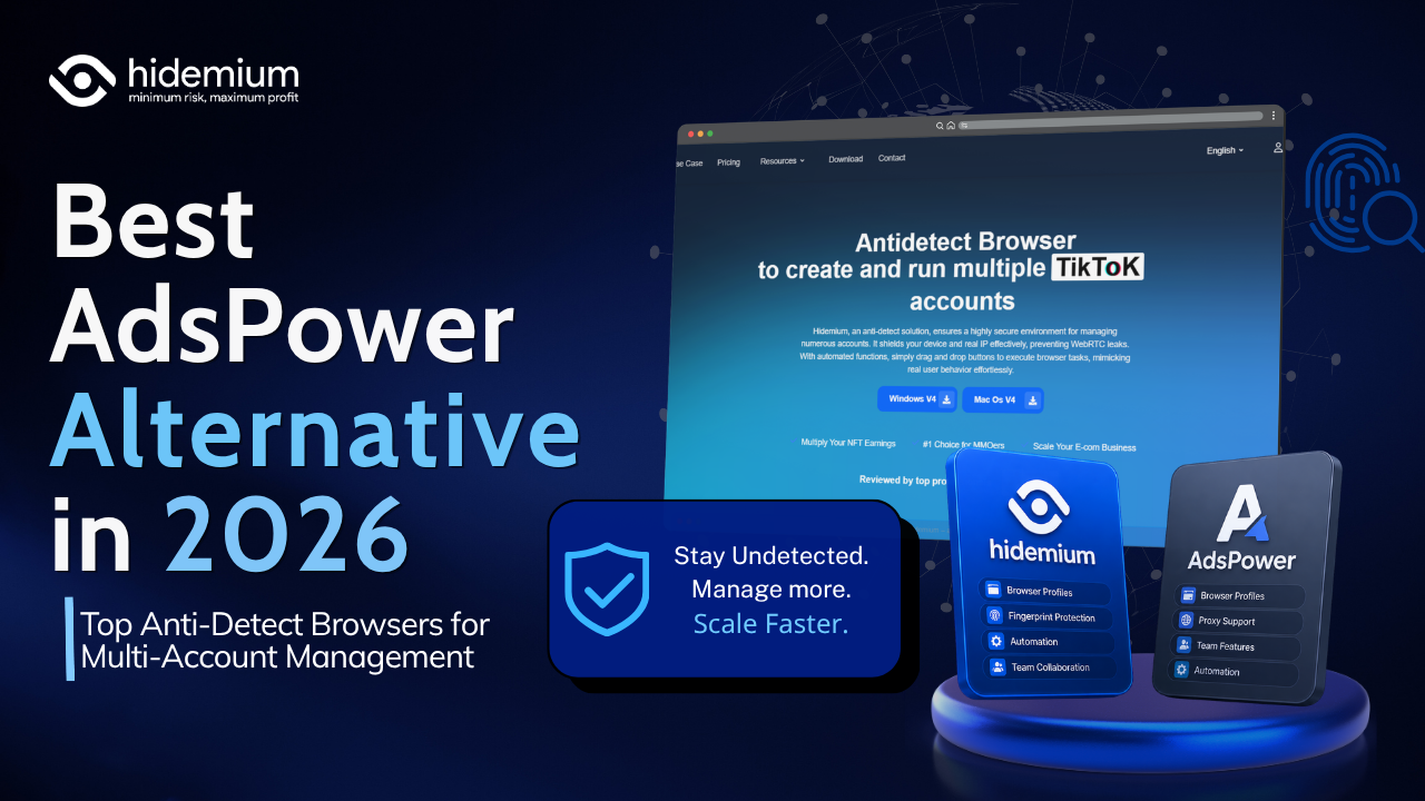 Những lựa chọn thay thế AdsPower tốt nhất năm 2026: So sánh các trình duyệt chống phát hiện hàng đầu